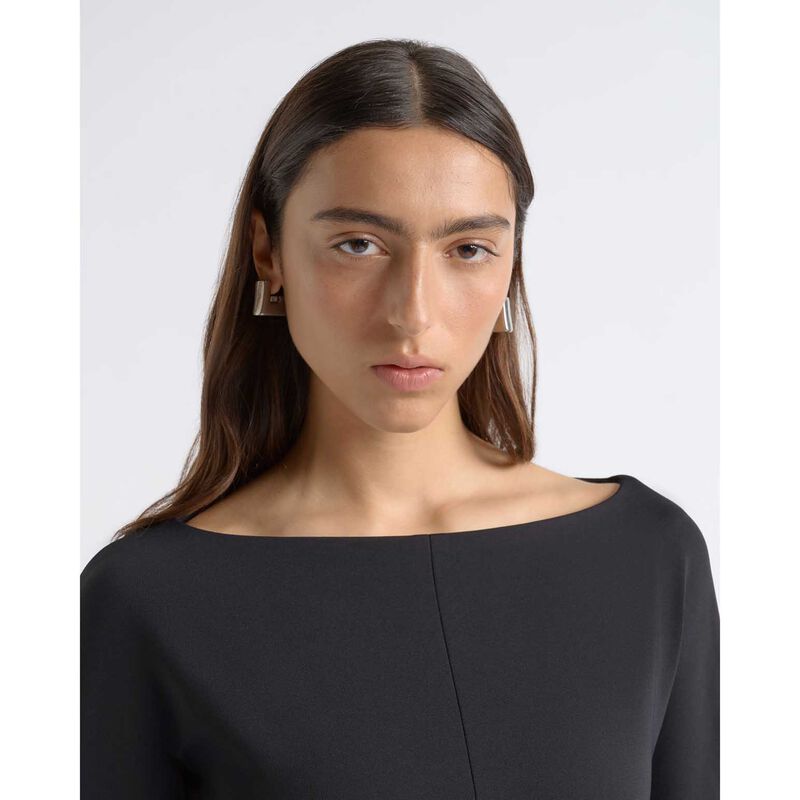 Cue Boat Neck Tailored Mini Dress image number 2